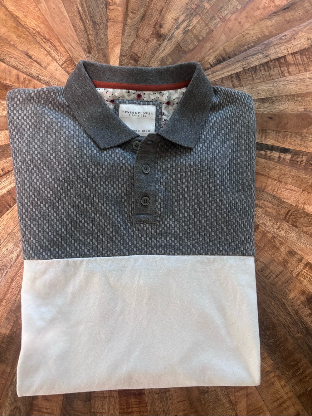 DENIM & FLOWER POLO